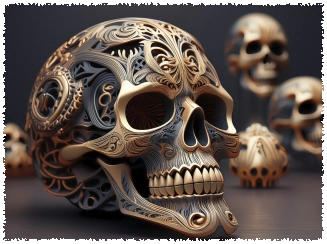Calaveras 3d